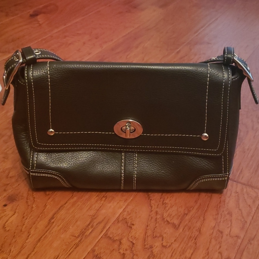 Leather Coach bag